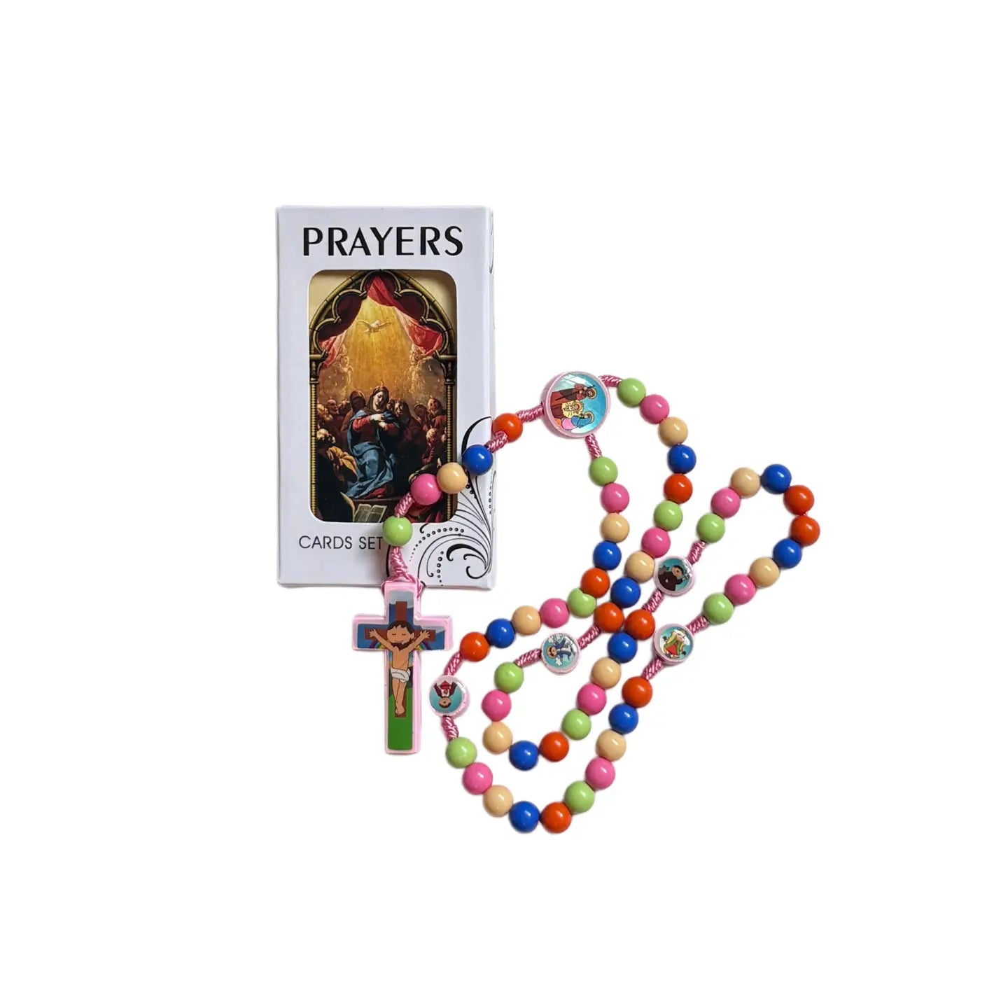 Child's Rosary Kit - PINK 18"
