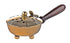 Incense Burner w/ Handle Brass 2.5"