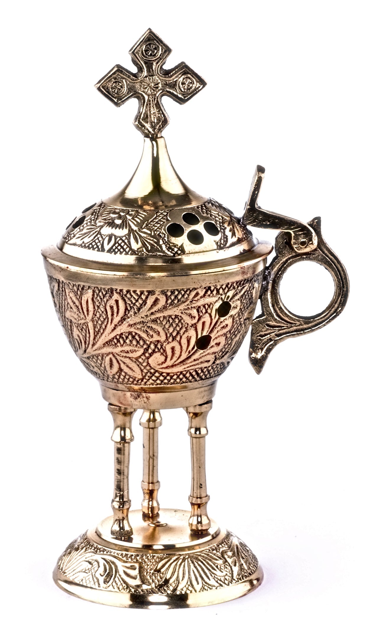 Brass Dome Incense Burner (453)