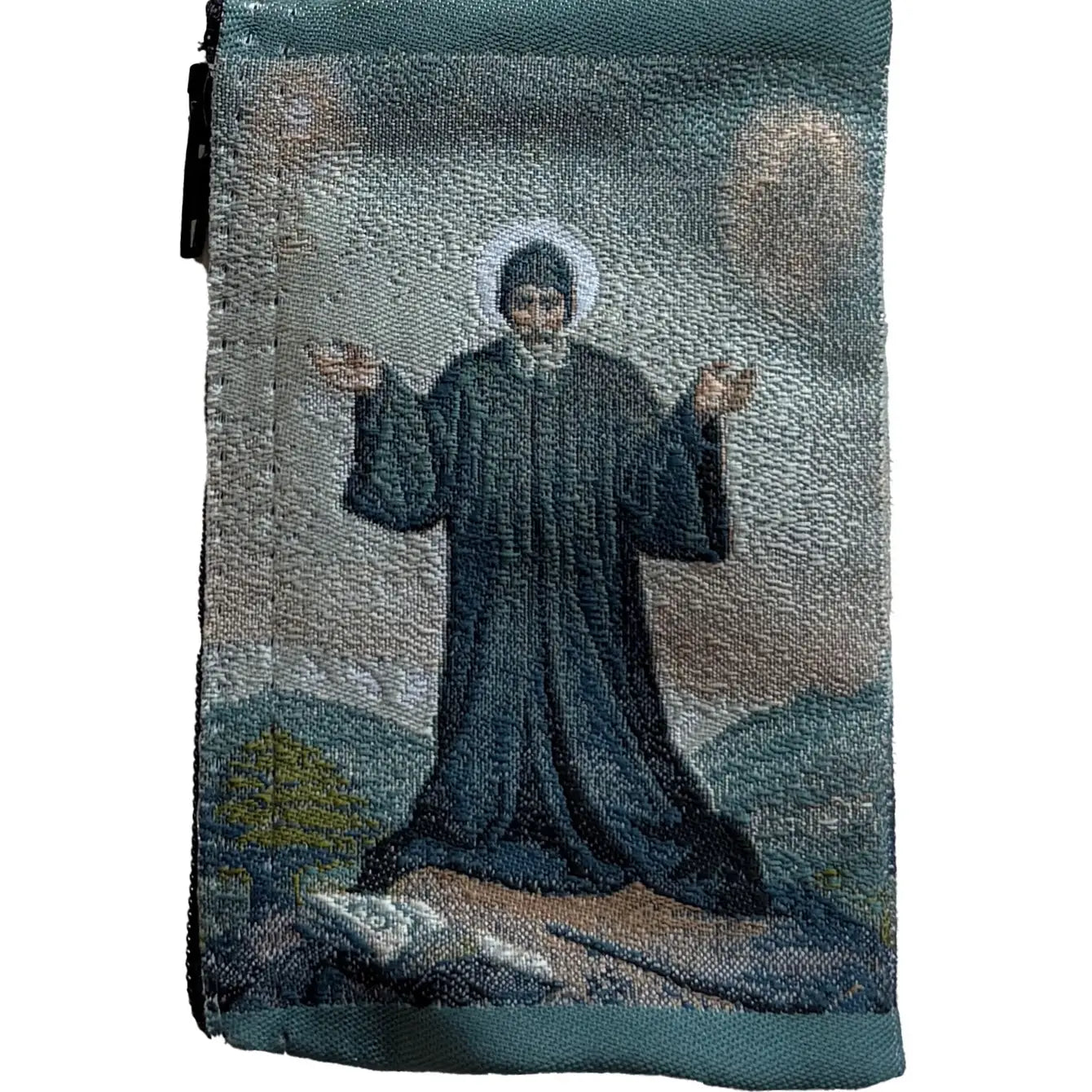 St. Charbel SM Rosary Pouch    3″ x 4″