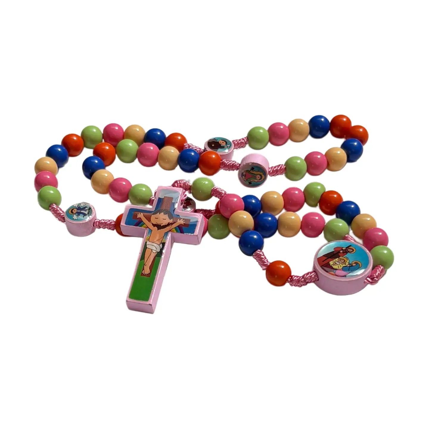 Child's Rosary Kit - PINK 18"