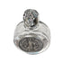 Holy Water Bottle - St. Benedict w/ Rose Top    2.5"