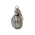 OLOG Holy Water Flask SS Round w/ Keychain   1 oz