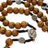 Mary Wooden Rosary in Tin *NEW LOOK*