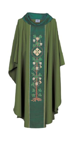 Tree of Life - Hand Embroidered Chasuble 2