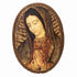Our Lady of Guadalupe Oval Retablo Wall Art   7.75"