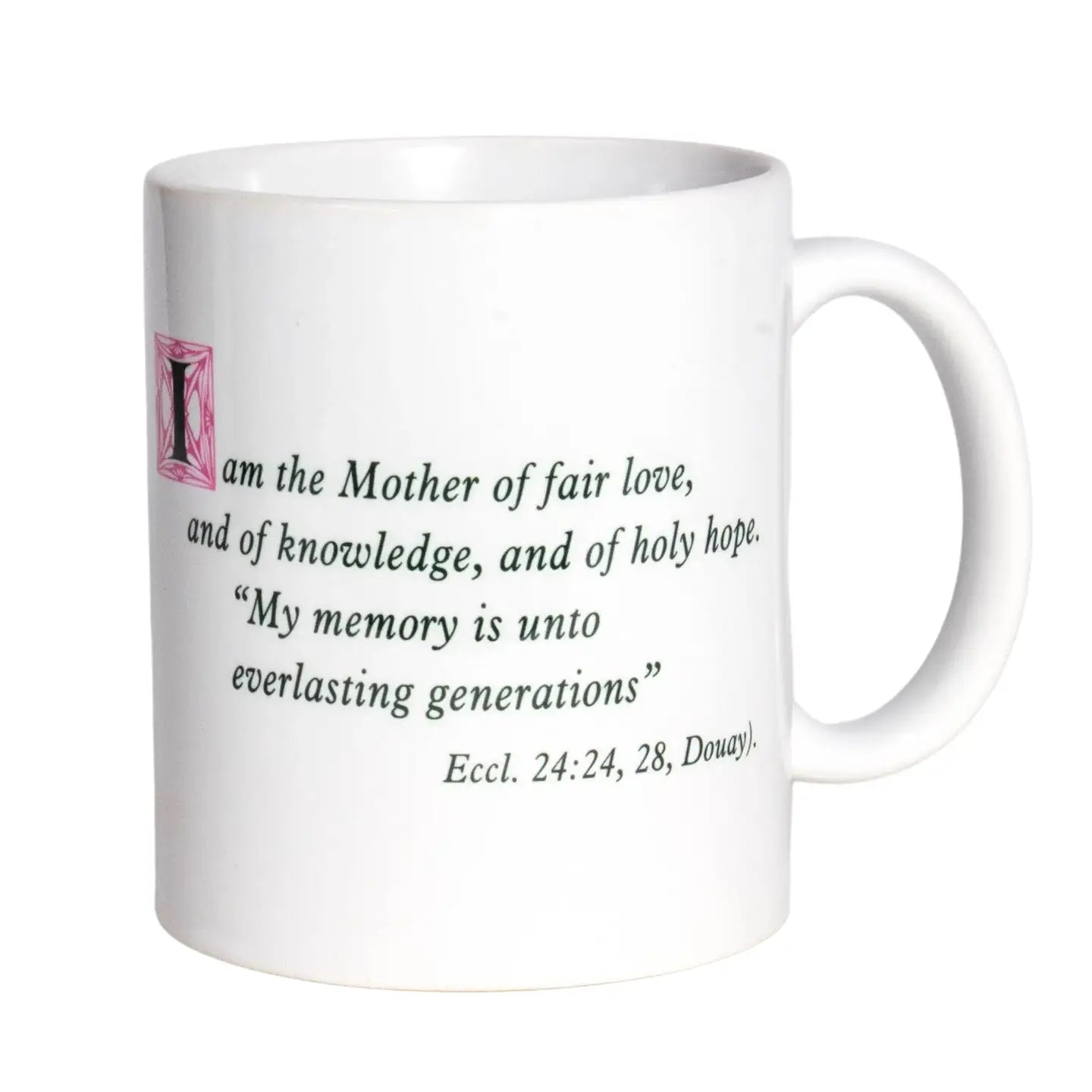 Our Lady of Guadalupe  + St. Juan Diego Coffee Mug    11 oz