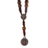 St. Benedict Rearview Mirror Decade   8"