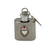 Sacred Heart Holy Water Flask SS    1 oz