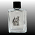 St. Christopher Holy Water Bottle w/ Pewter Charm 2.5"