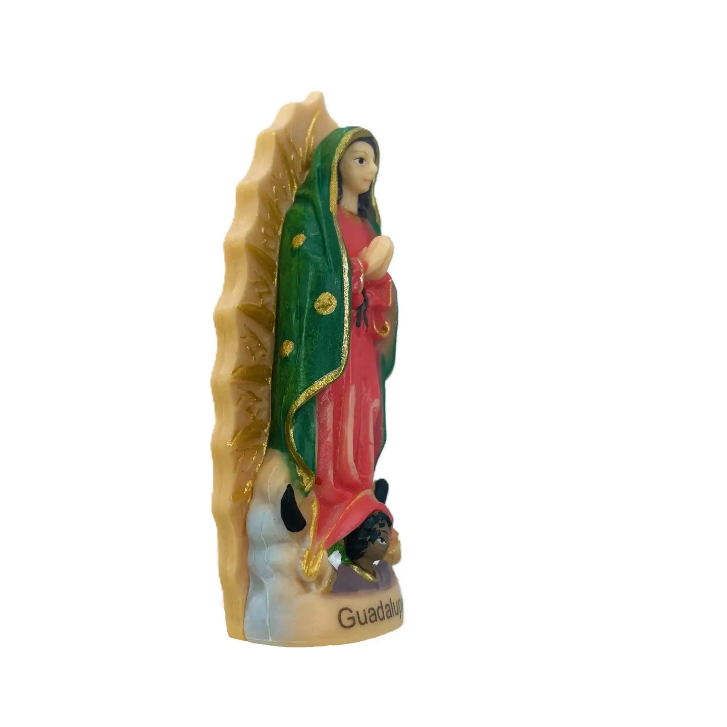 Our Lady of Guadalupe Statuette   3″