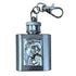 Madonna & Child Holy Water Flask SS w/ Keychain   1 oz