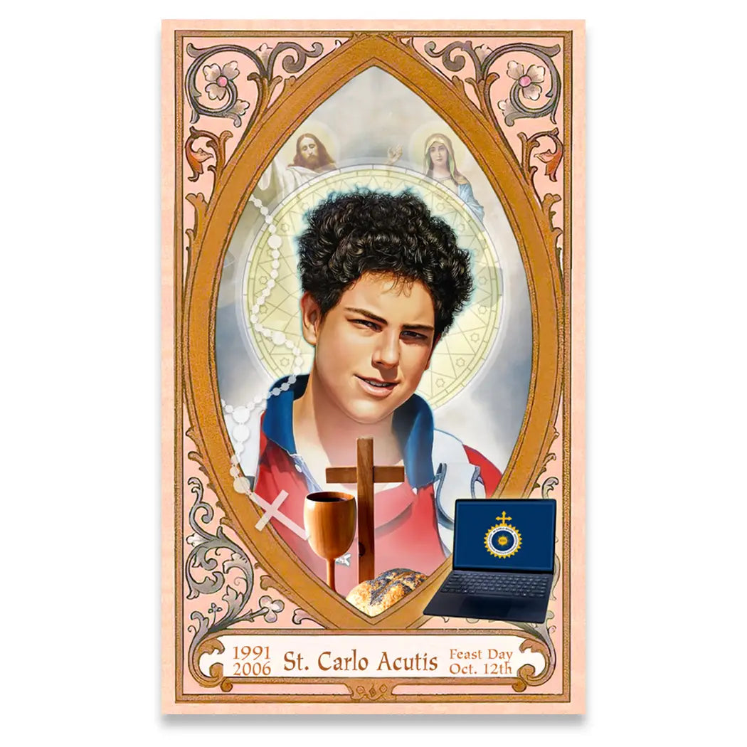 Carlo Acutis Fridge Magnet  4"  *NEW LOOK*