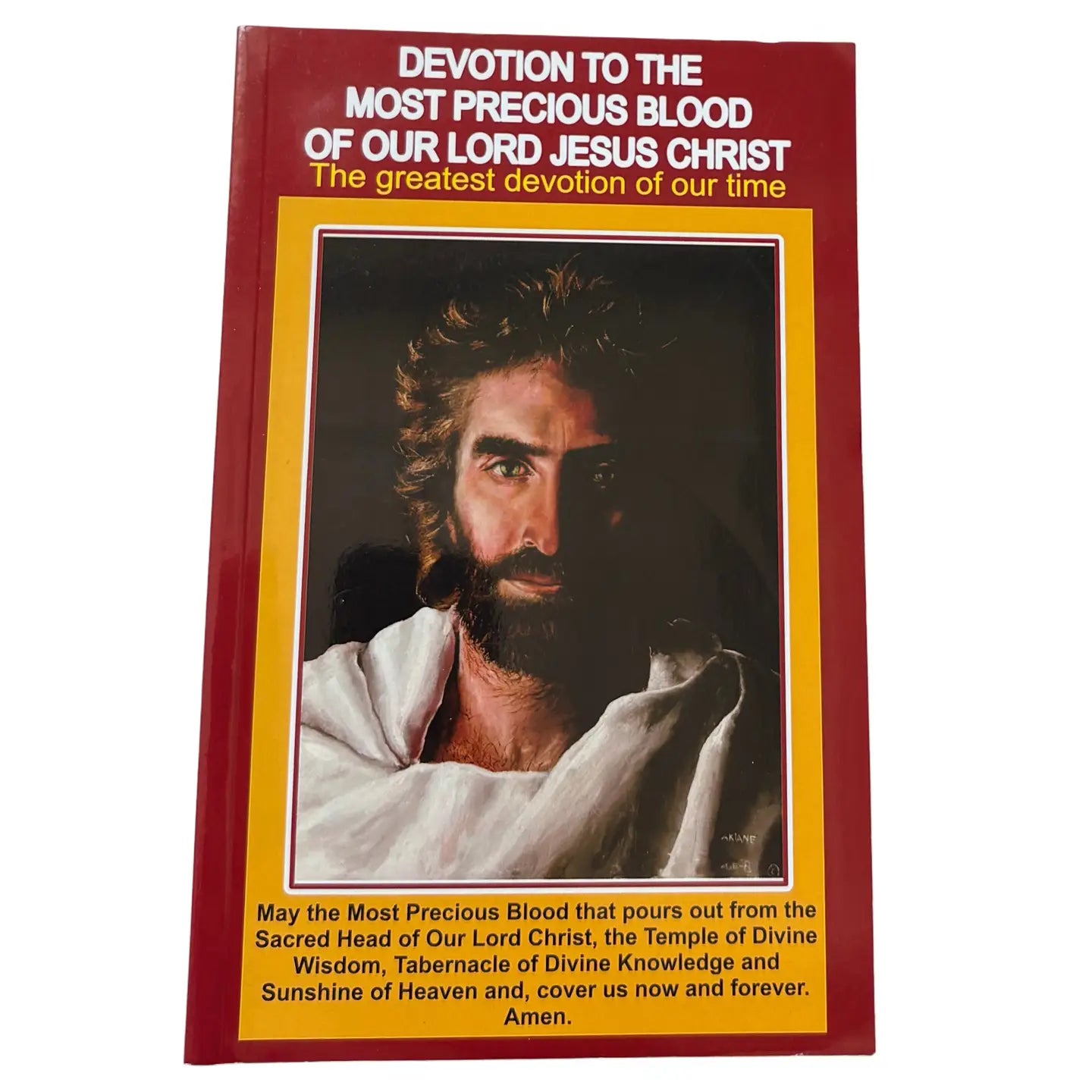 Devotion to the Precious Blood of Our Lord Jesus Softcover Book