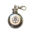 Holy Spirit Holy Water Flask Round SS w/ Keychain   1 oz