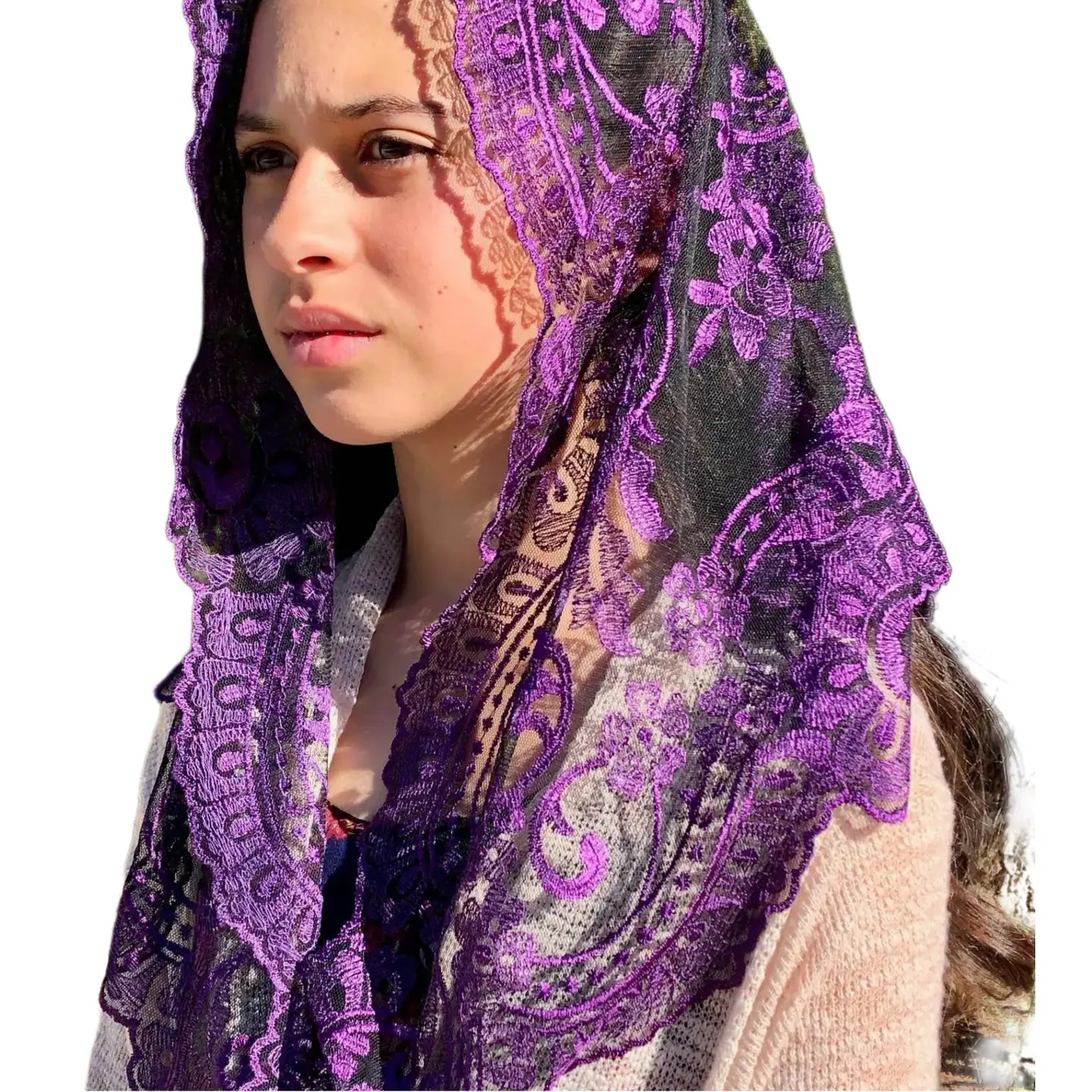 St. Catalina Thomas Veil - PURPLE