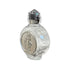 Holy Water Bottle - Our Lady of Grace w/ Rose Top    2.5" 