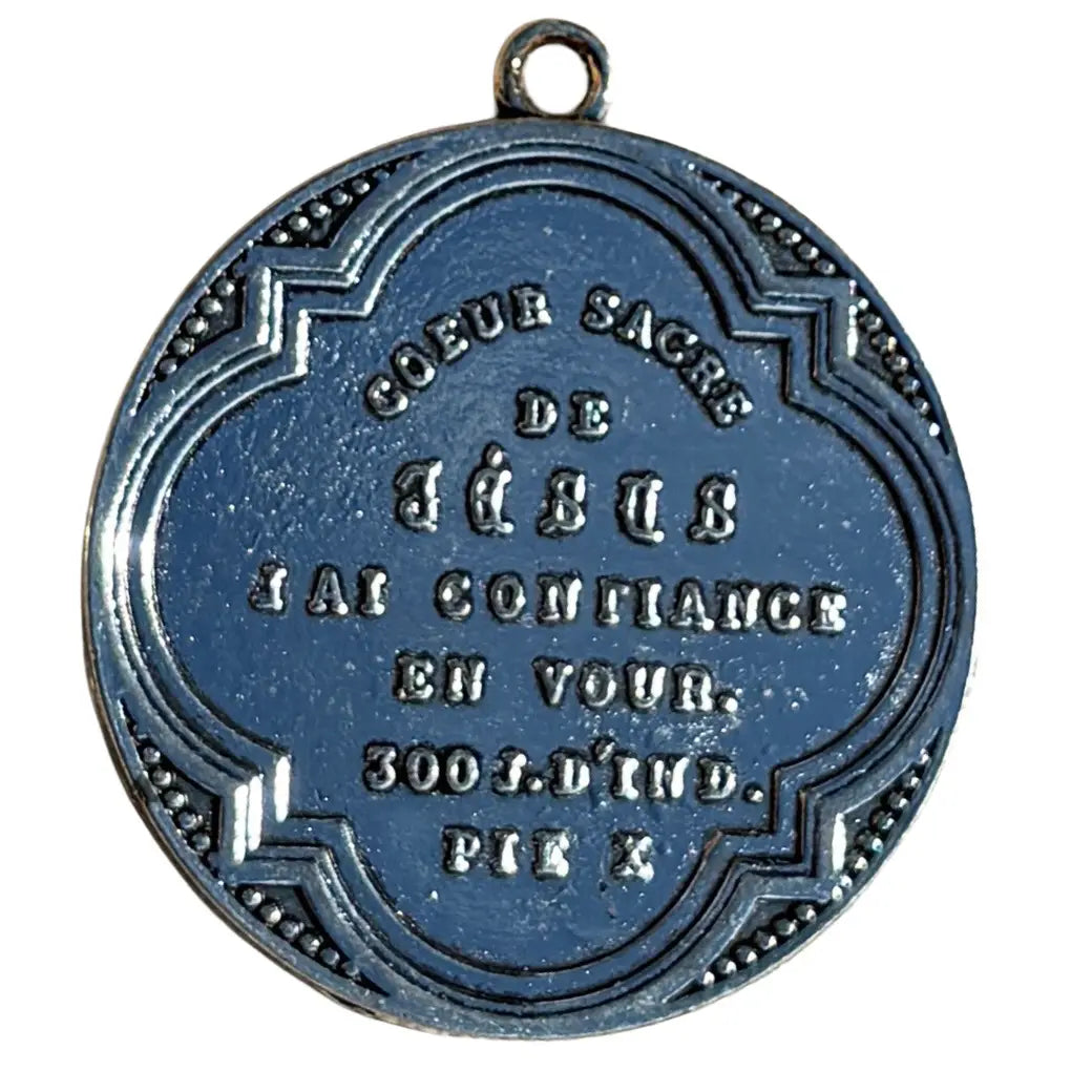 Charm - Sacred Heart Token   1.75"