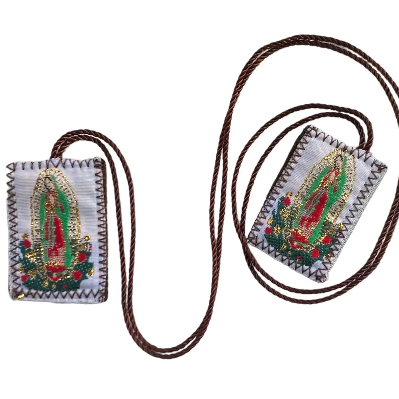 Scapular - Our Lady of Guadalupe (COLORFUL)   1.5"