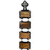 Olive Wood House Blessing w/ Essences from Holy Land   15"