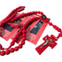 Chaplet of The Precious Blood Set w/ 3 Prayer Cards 1 Rosary