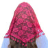 St. Claire of Assisi Veil - RED