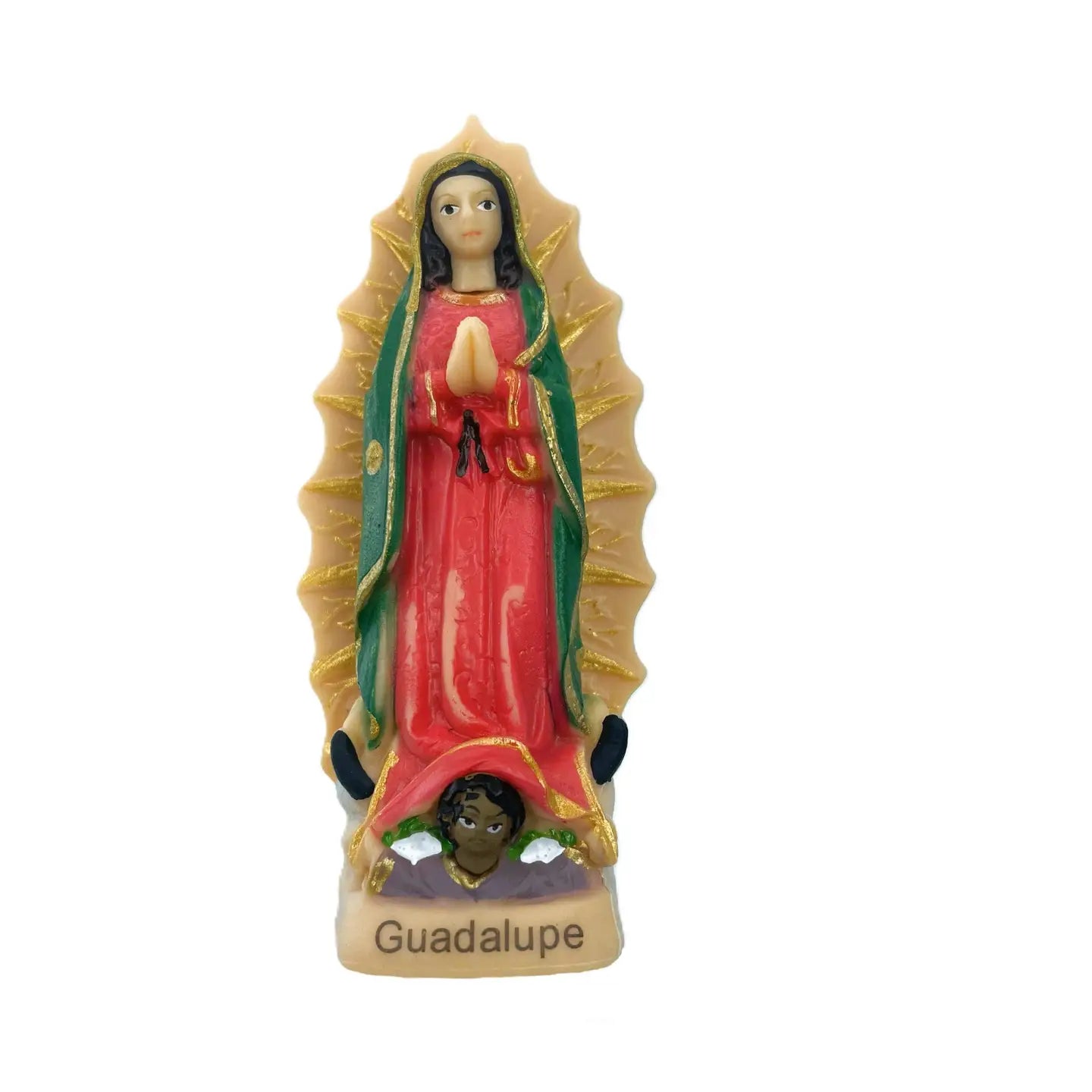 Our Lady of Guadalupe Statuette   3″