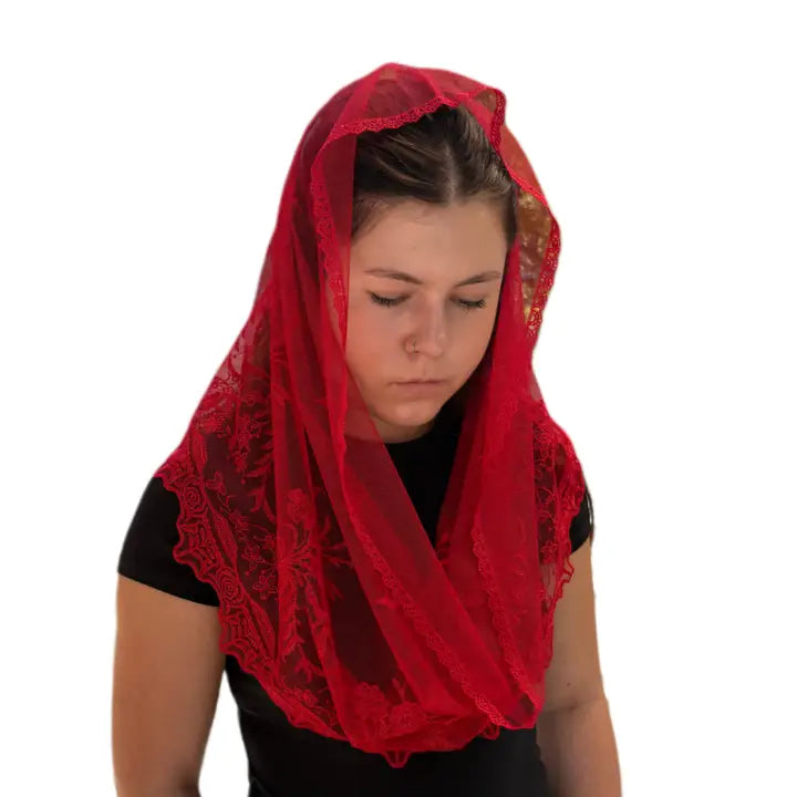 Infinity Veil ~ St. Veronica - RED