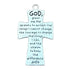 Charm - "God Grant Me..." Serenity Prayer   2"