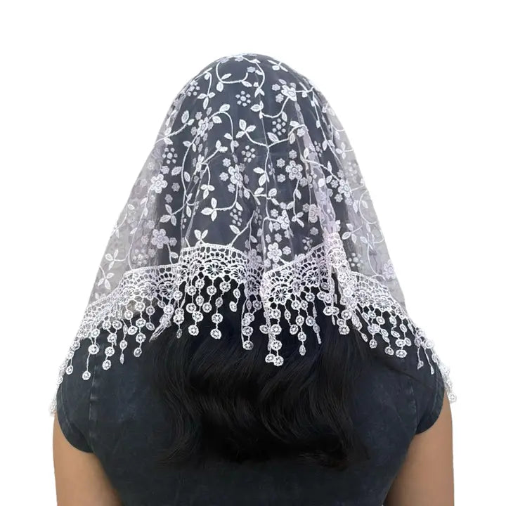 Veil ~ Cherry Blossom - WHITE