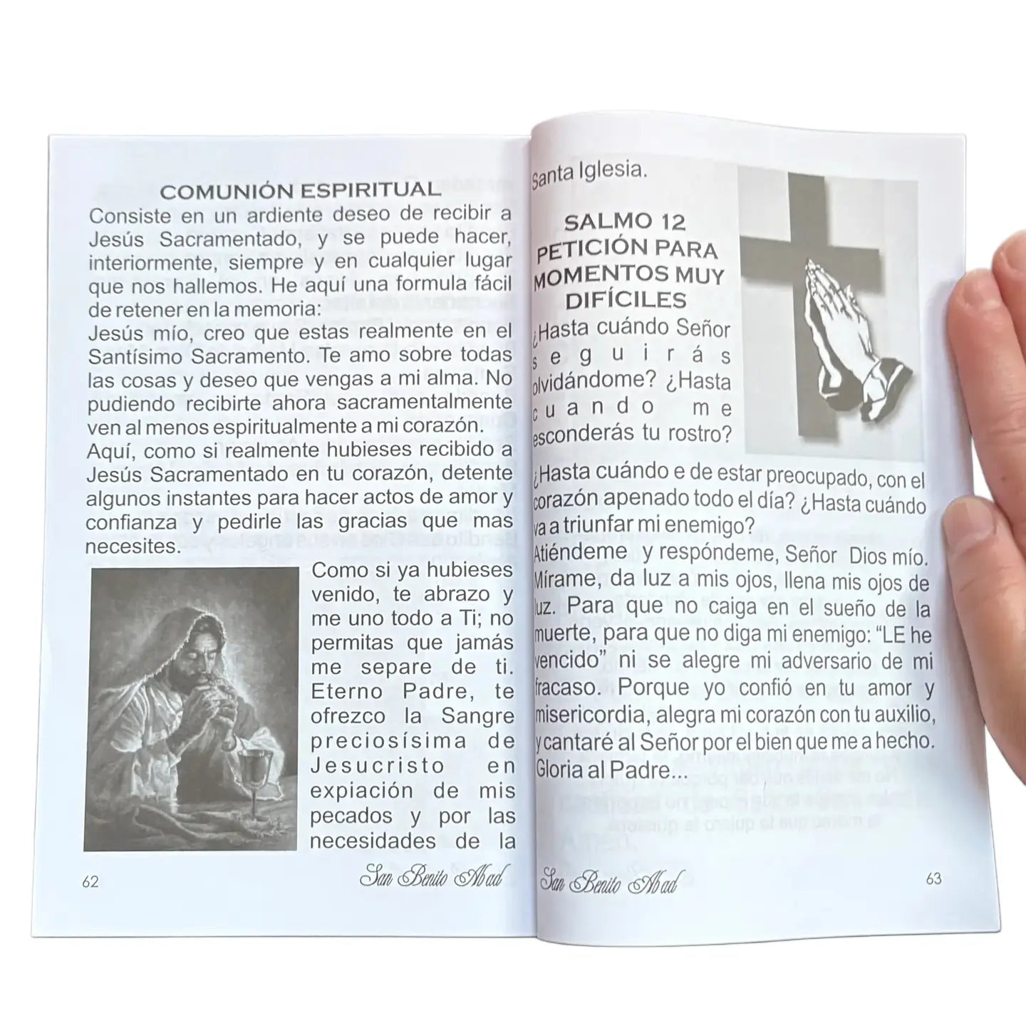 Devocionario a San Benito Abad Softcover Book 