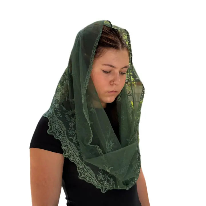 Infinity Veil ~ St. Veronica - GREEN
