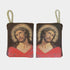 Rosary Pouch - Jesus w/ Crown of Thorns 3″ x 4″