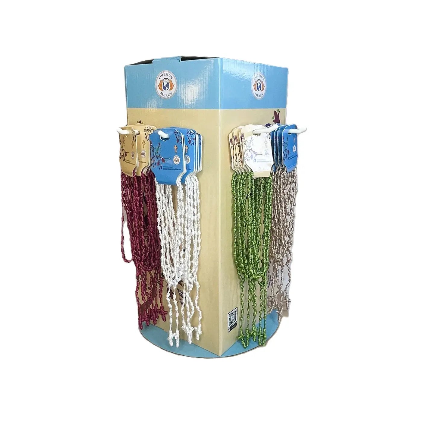 Rope Rosaries Tower Display    (48 pcs)