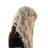 Veil ~ St. Claire of Assisi - CREAM