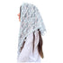 Veil ~ St. Kateri  - BLUE IRIDESCENCE
