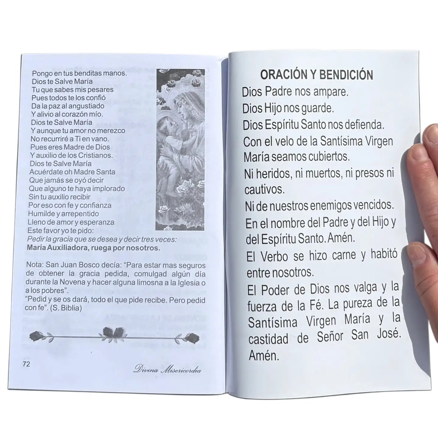 Devocion a La Divina Misericordia Softcover Book