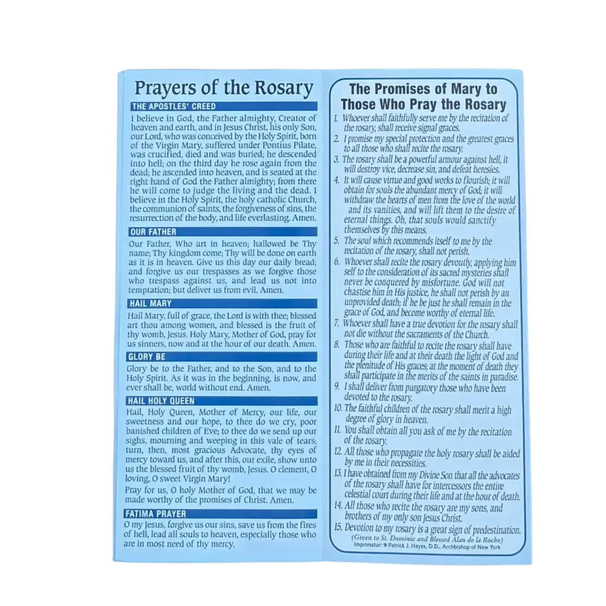 Pray The Rosary Daily Pamphlet    (25/pack)