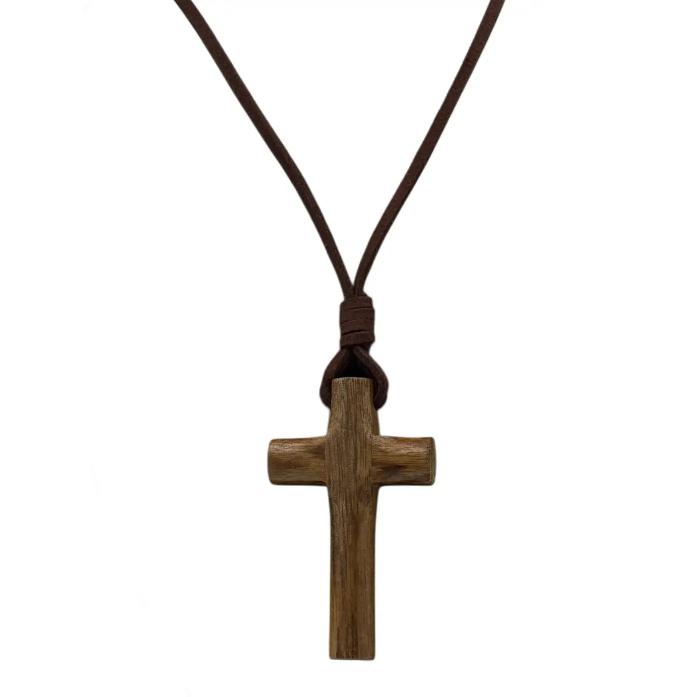 Crucifix Necklace Cylindrical   2.25”