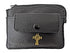 2-Pocket Leather Rosary and Coin Pouch