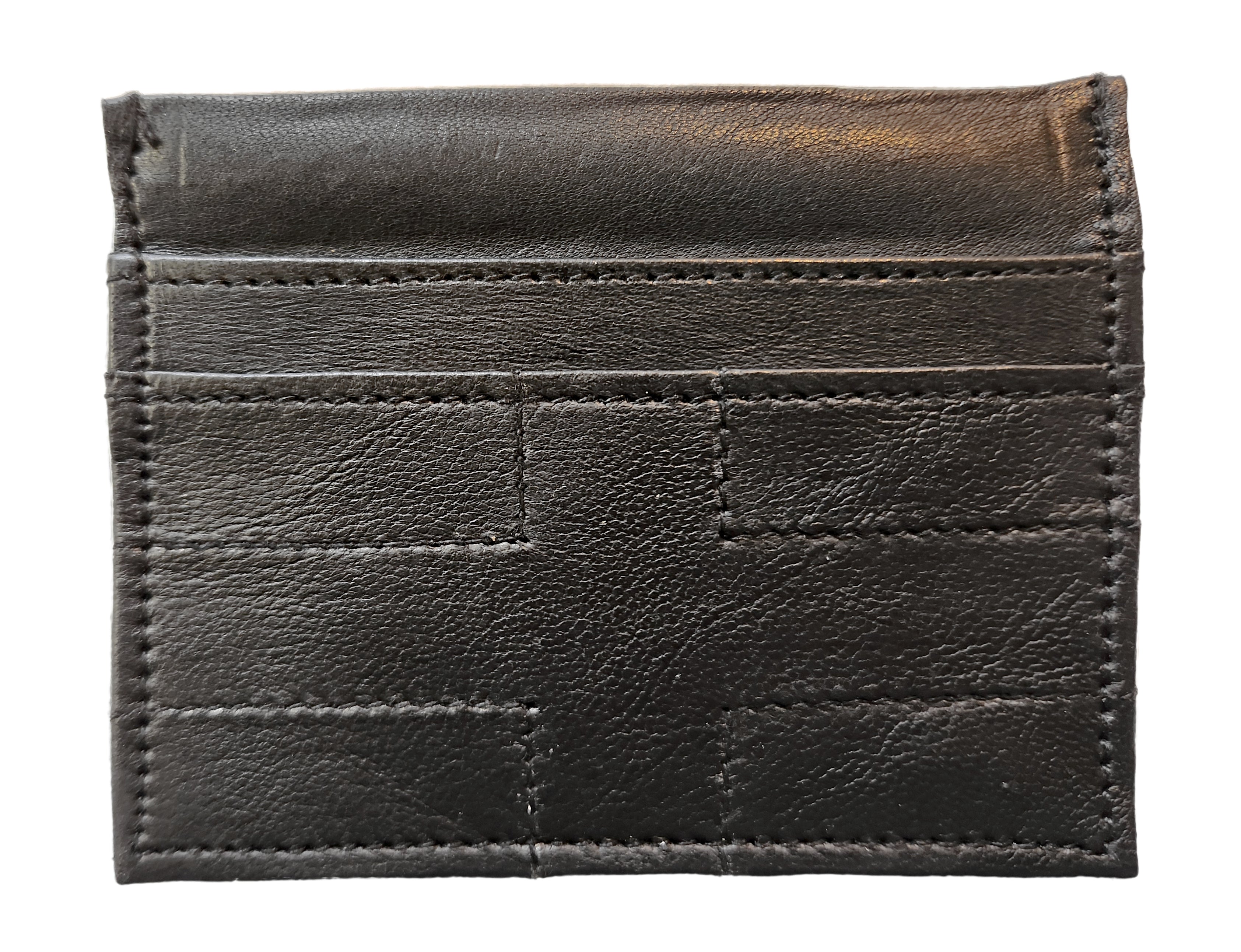 Leather Christian Card/Coin Wallet