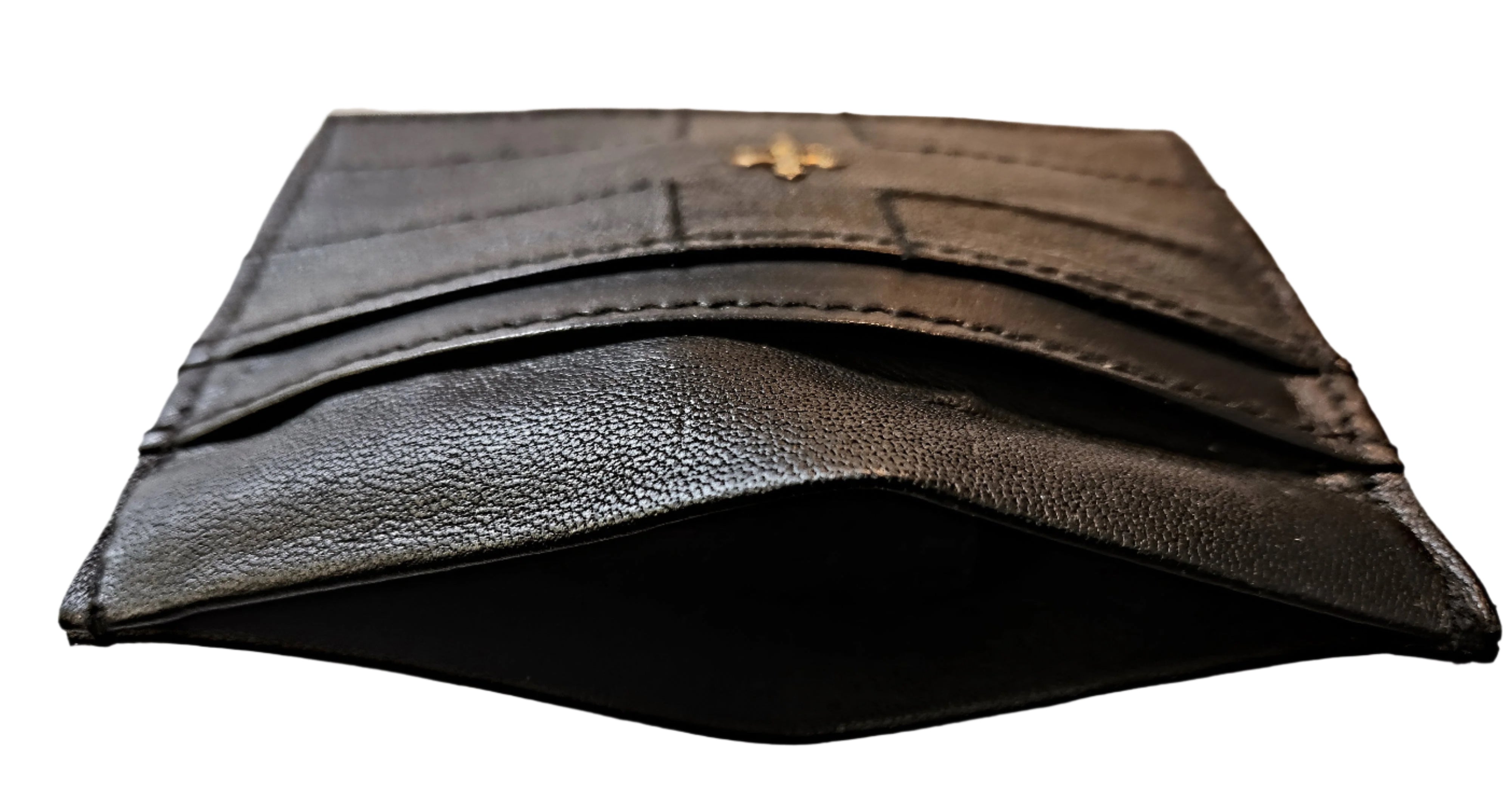 Leather Christian Card/Coin Wallet