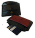 2-Pocket Leather Rosary and Coin Pouch