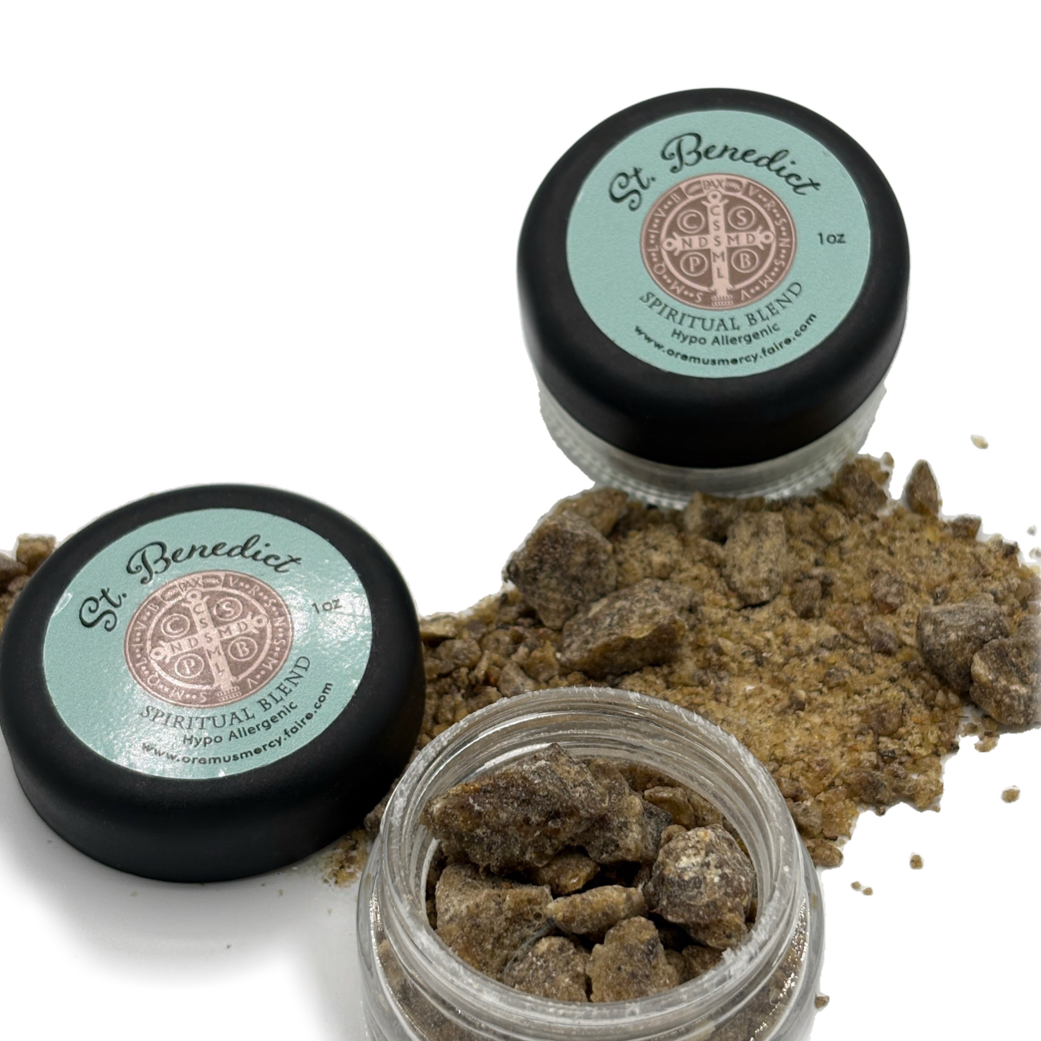 Incense - St. Benedict HYPOALLERGENIC Blend    1 oz