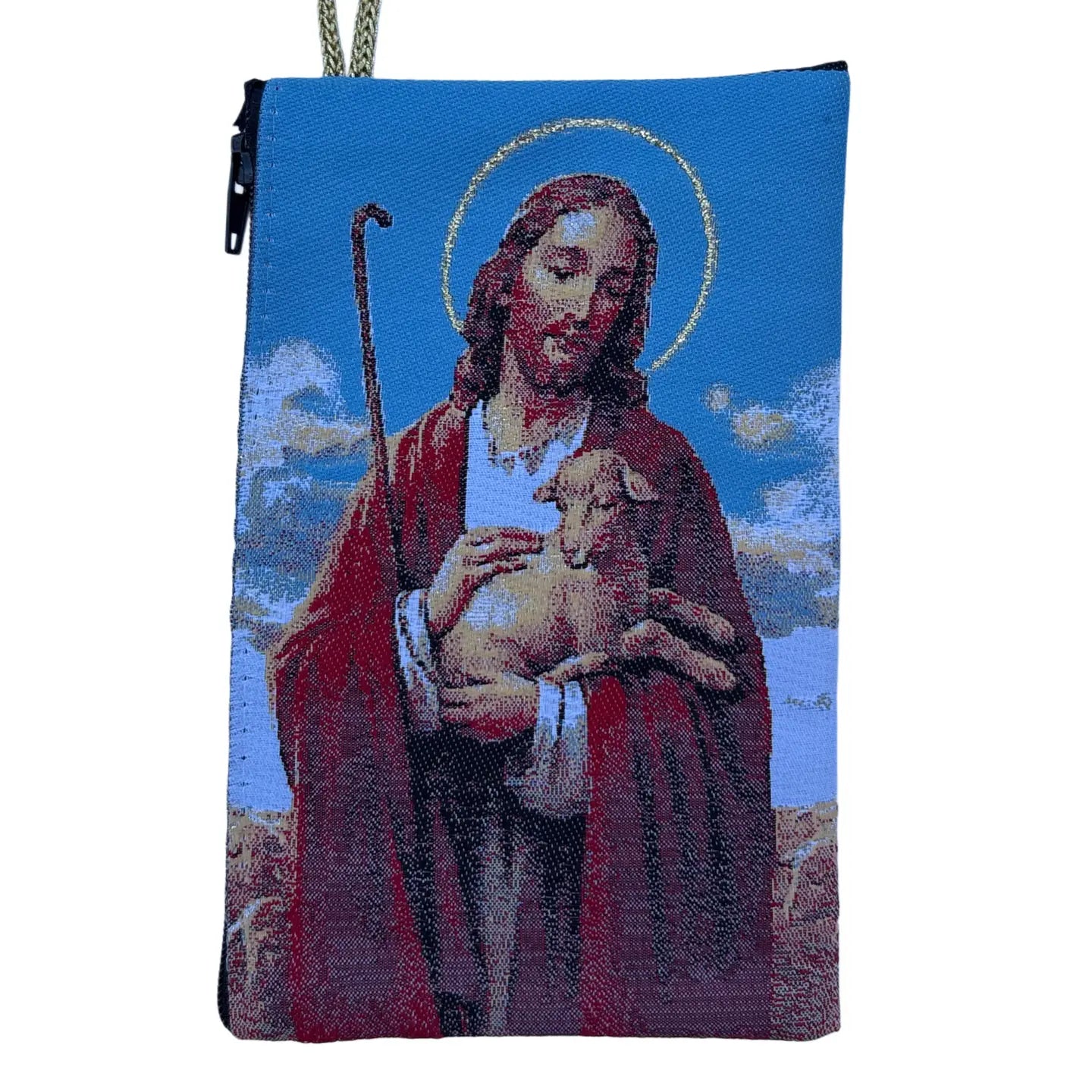 The Good Shepherd MD Rosary Pouch 4" x 6"