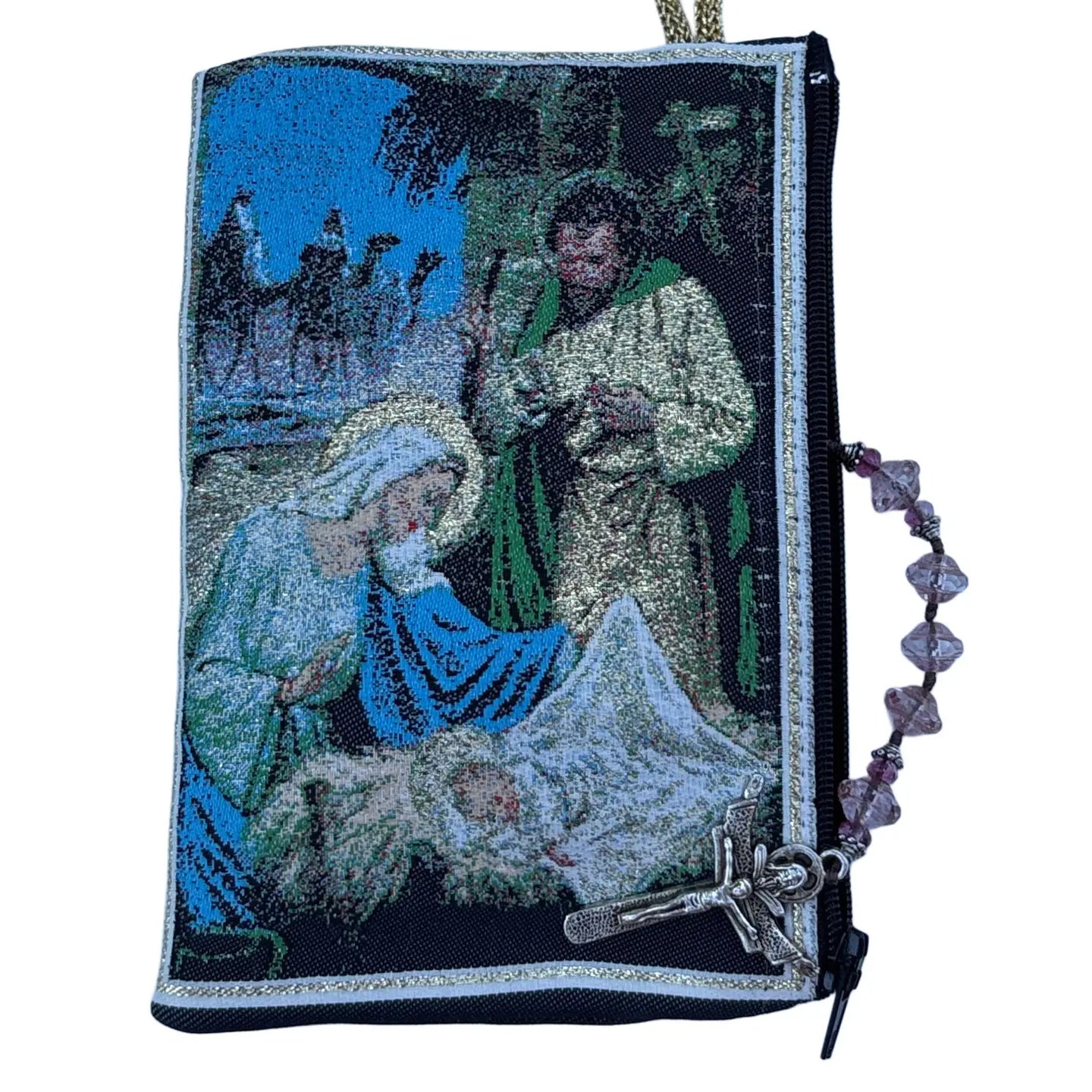The Nativity SM Rosary Pouch 3″ x 4″