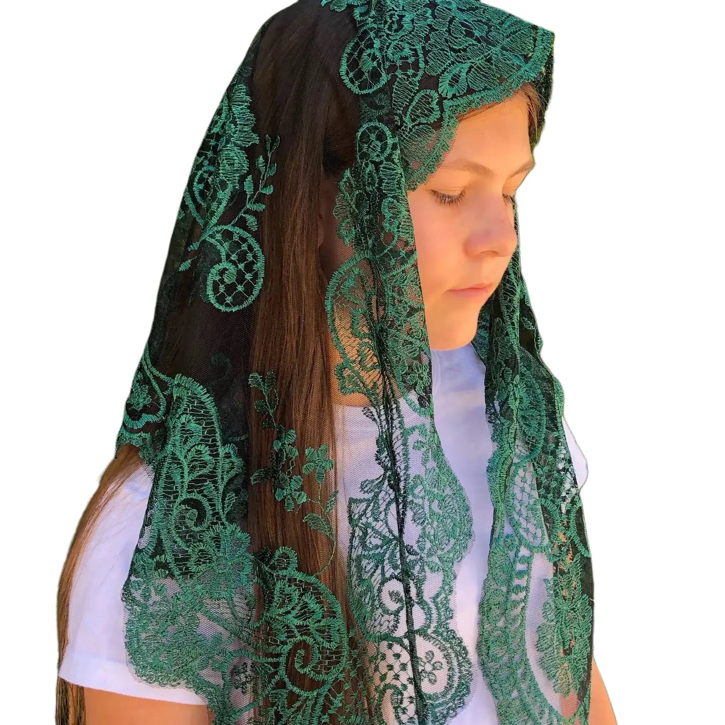 St. Catalina Thomas Veil - GREEN