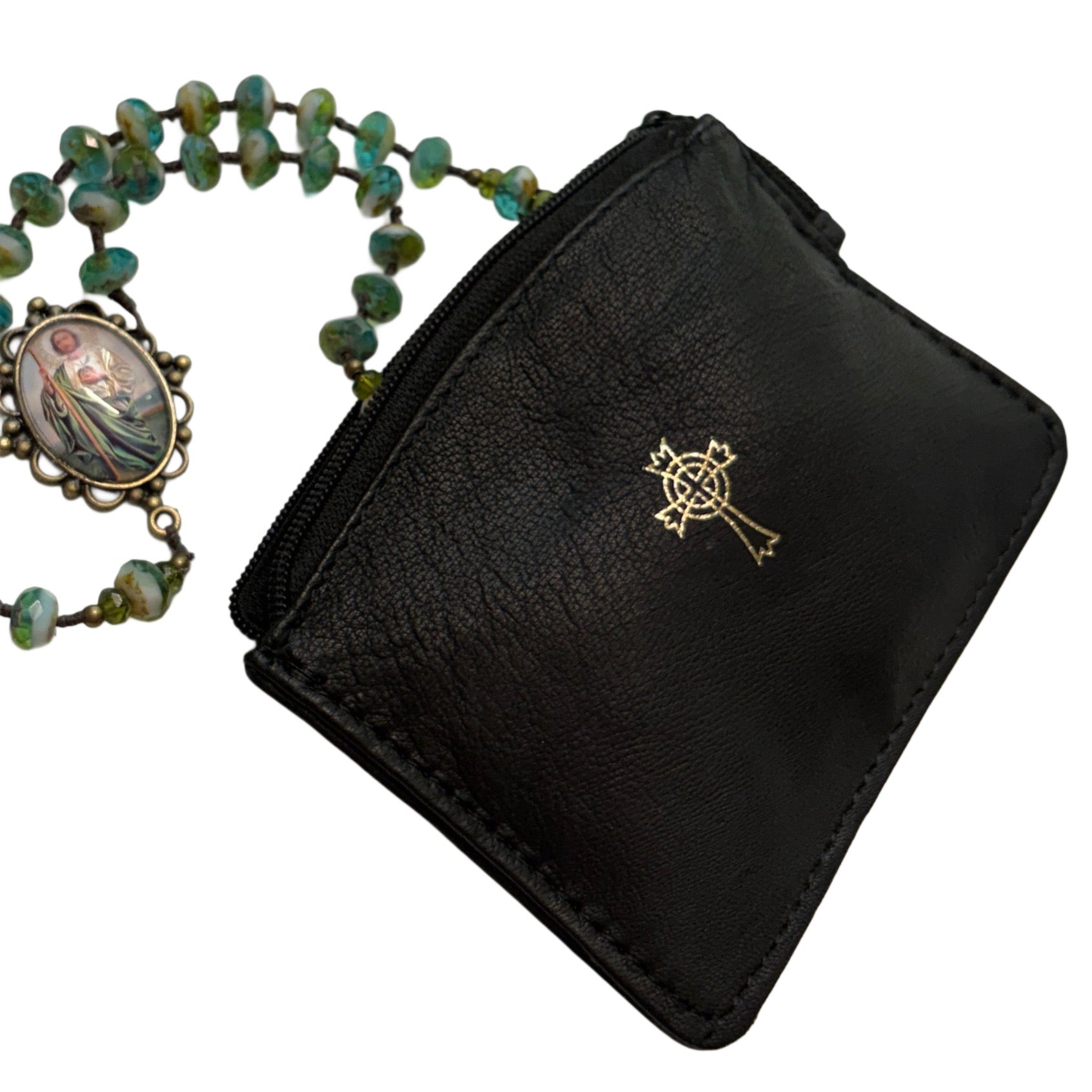 Leather Rosary Pouch (9501)