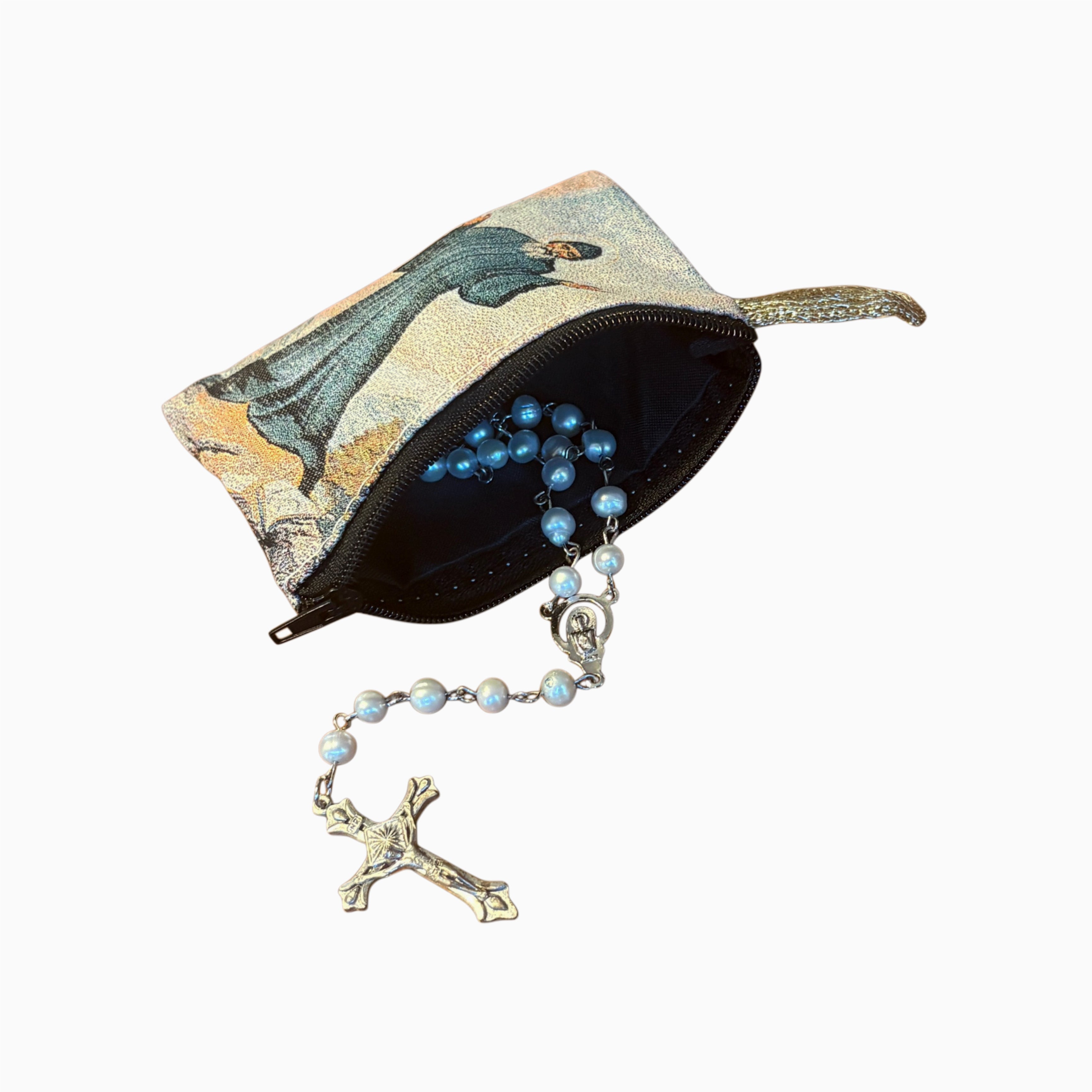 Rosary Pouch - St. Charbel 3″ x 4″