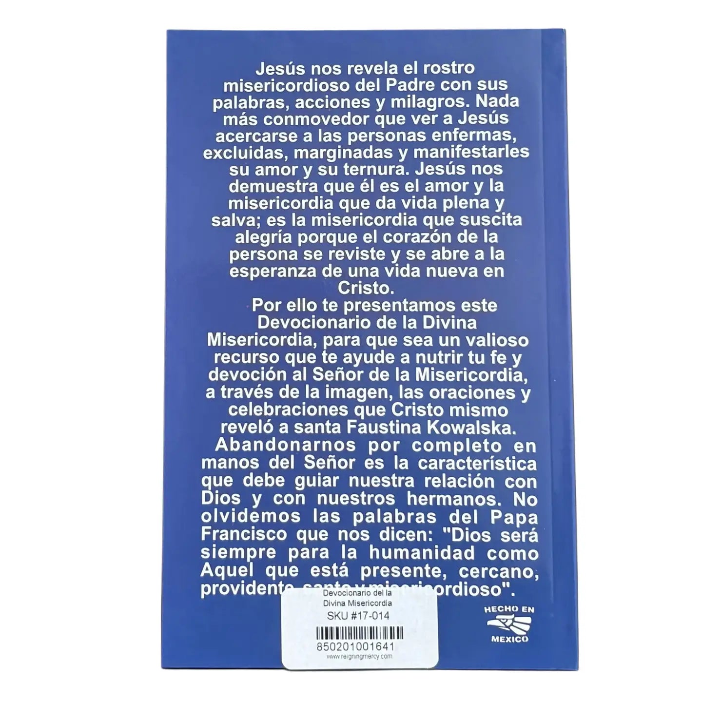 Devocionario a La Divina Misericordia Softcover Book